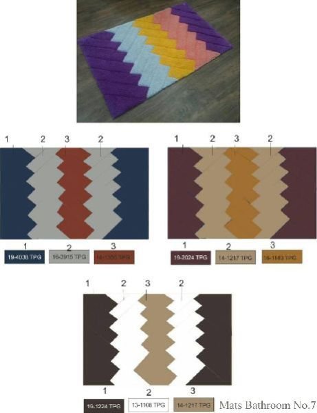 Bathroom Mats No. 07