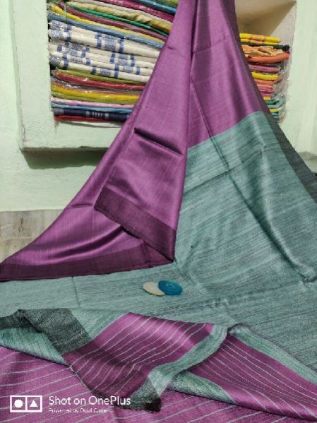Tussar Ghicha Pallu Sarees 04