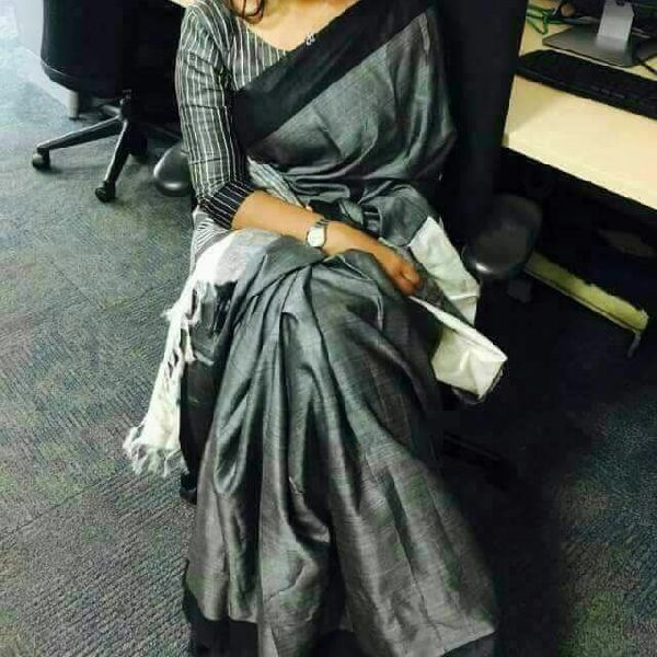 Tussar Ghicha Pallu Sarees 08