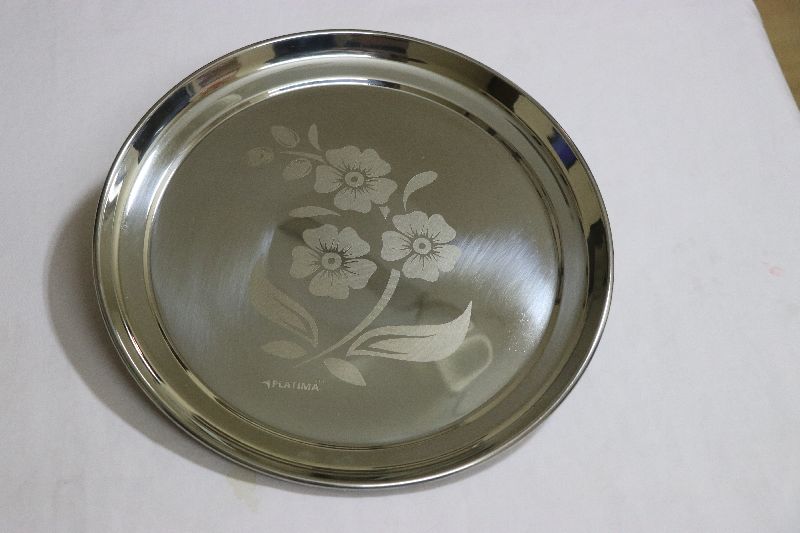 Stainless Steel Rajbhog Thali