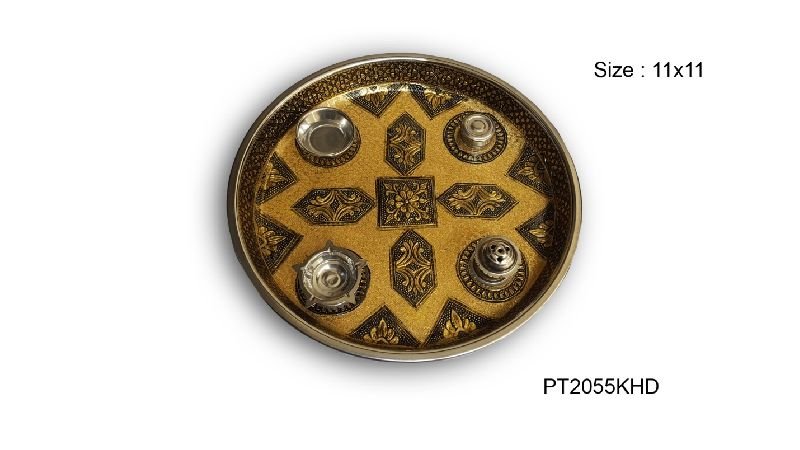 Decorative Pooja Thali 03