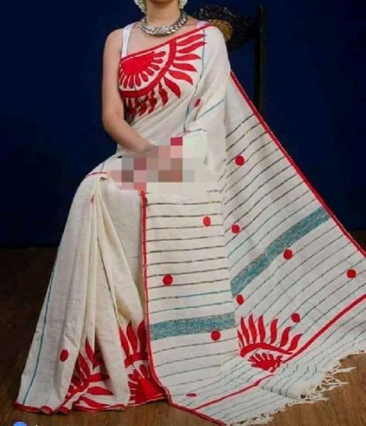 Sun Applique Work Sarees