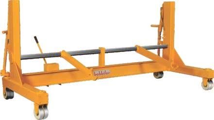 Wider Cloth Roll Trolley