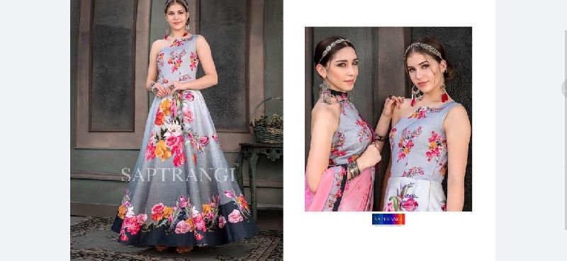 Ladies Designer Gown 09