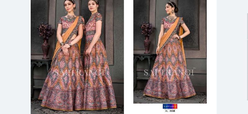 Ladies Designer Gown 21