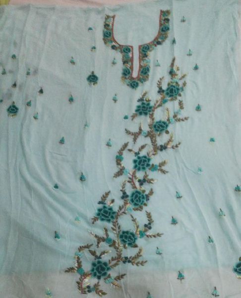 Ladies Embroidered Unstitched Suit 03