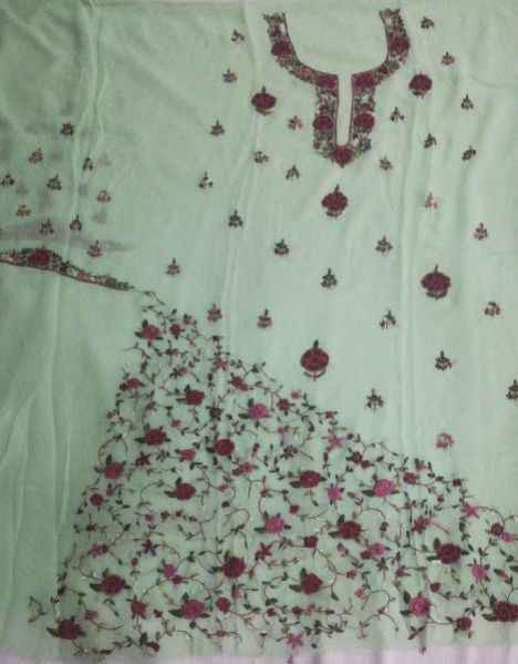 Ladies Embroidered Unstitched Suit 05