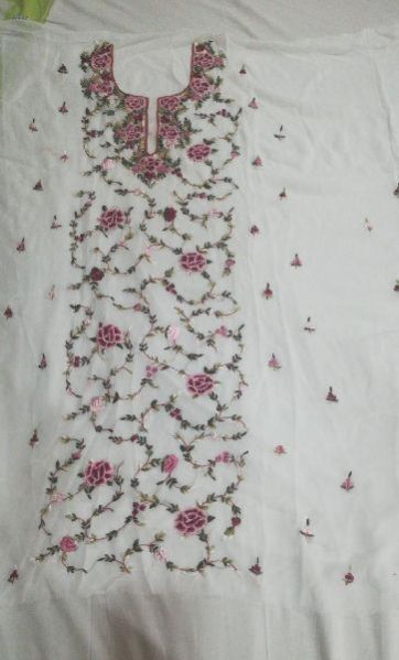 Ladies Embroidered Unstitched Suit 11