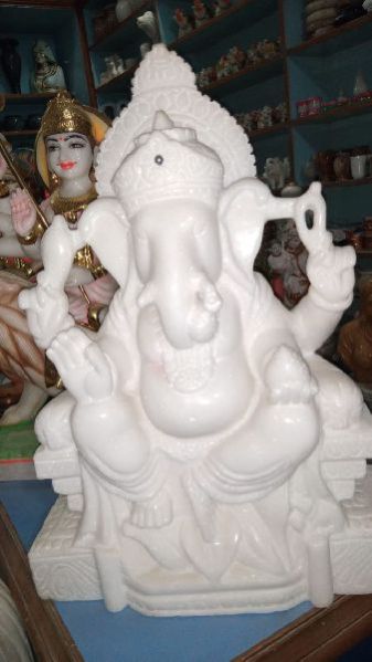 Marble Ganesha Statue 08