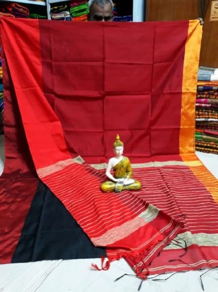 Designer Khadi Cotton Sarees 03