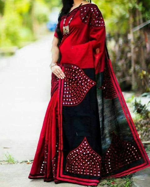 Madhyamoni Khadi Cotton Sarees 02