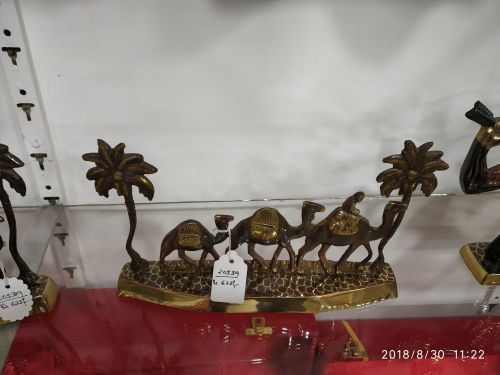 Brass Camel Statue 01