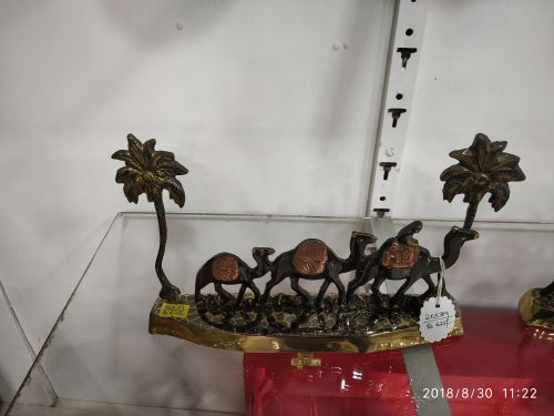 Brass Camel Statue 02