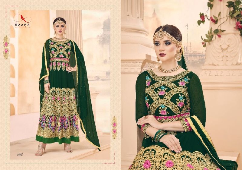 D No. 1002 Georgette Anarkali Suit