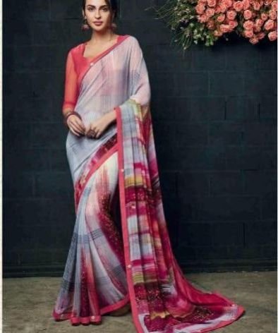 Georgette Saree 01