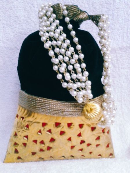 Brass Cutwork Jali Potli Purse 03