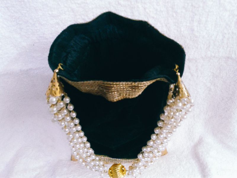 Brass Cutwork Jali Potli Purse 04