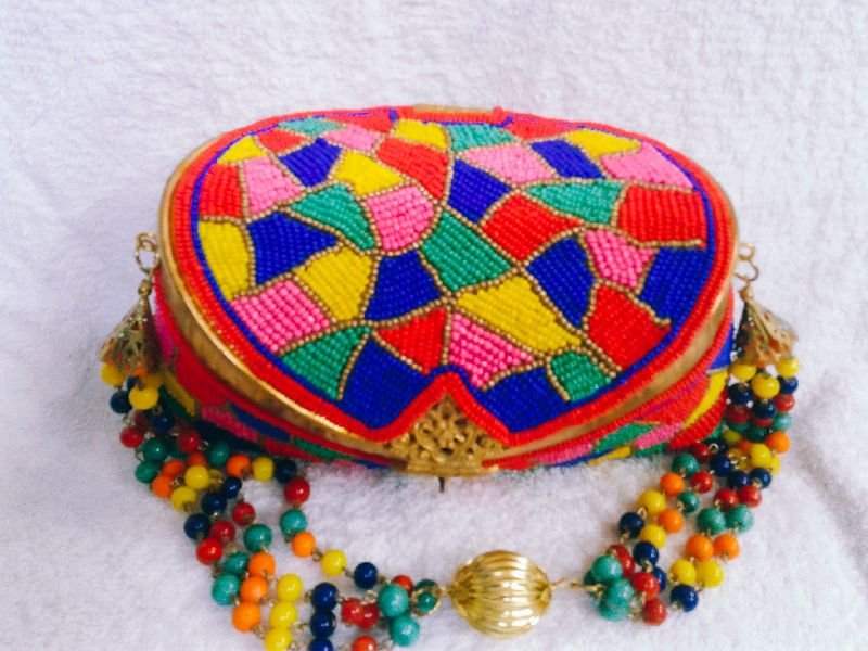 Geometric Work Clutch Purse 02