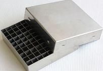 UE-ALVB-2ML-008 Aluminum Vial Box