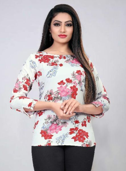101-4 Fancy Printed Top