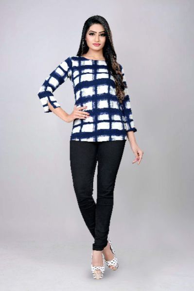 1011 Fancy Printed Top