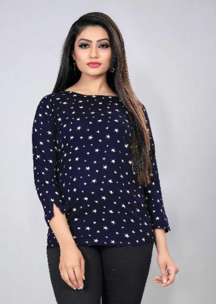 102-4 Fancy Printed Top