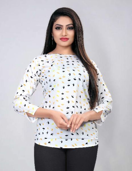 106-4 Fancy Printed Top