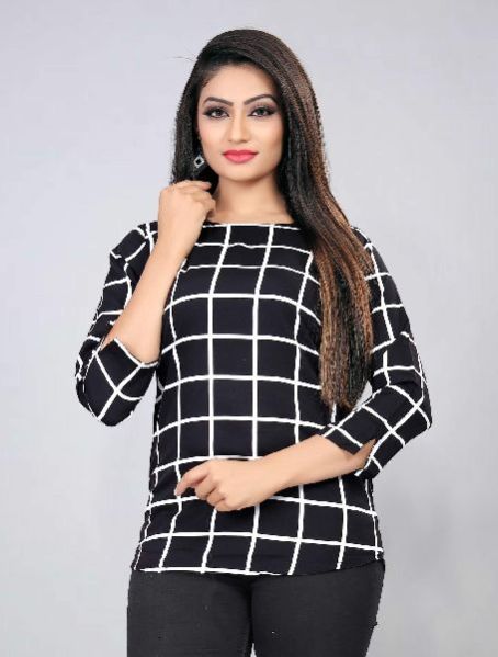 108-4 Fancy Printed Top