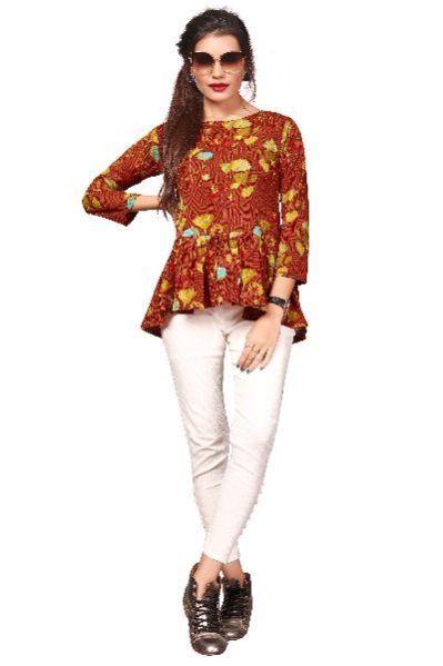 TP-153 Fancy Printed Top