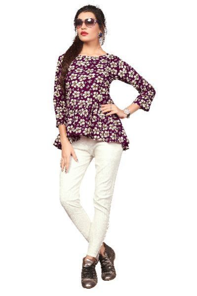 TP-154 Fancy Printed Top
