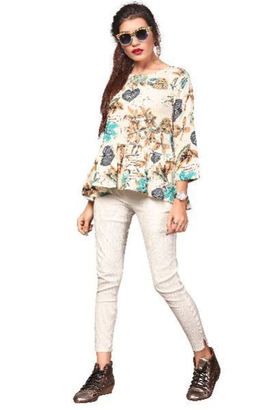 TP-155 Fancy Printed Top
