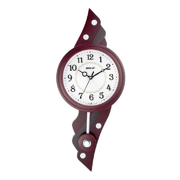 AQ 2257 SS Pendulum Analog Clock