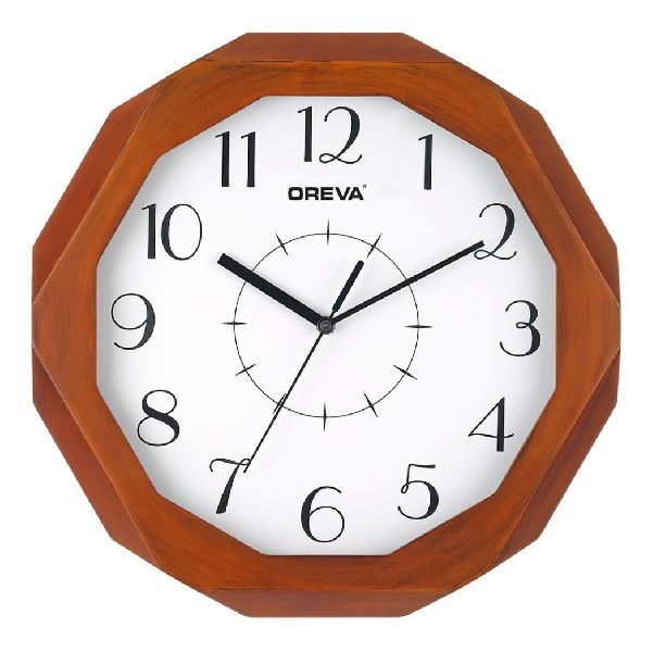 AQ 4207 Wooden Analog Clock
