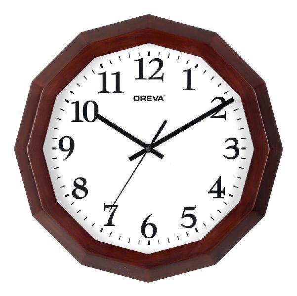 AQ 4217 Wooden Analog Clock