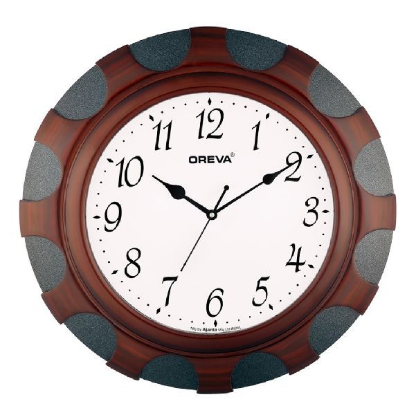 AQ 4327 Wooden Analog Clock