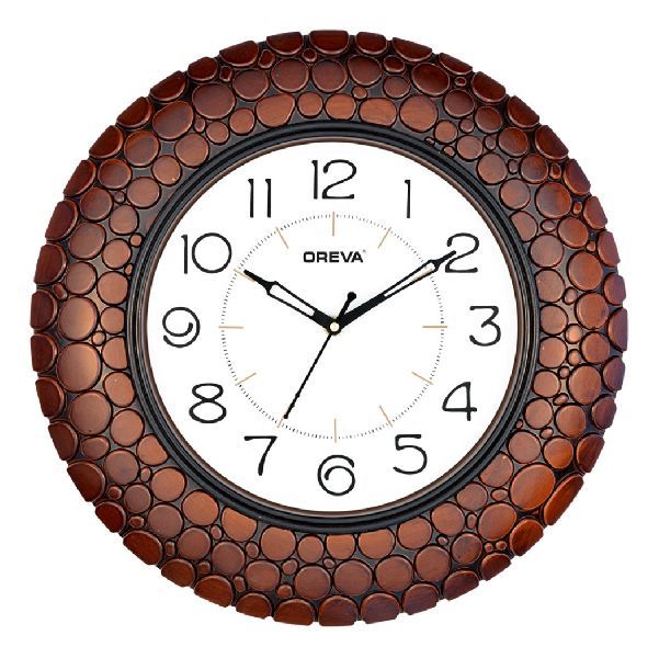 AQ 5727 SS Fancy Analog Clock