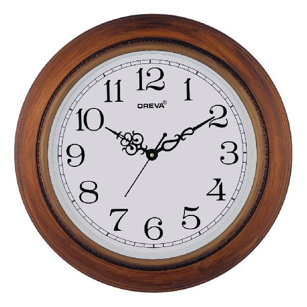 AQ 5767 SS Fancy Analog Clock