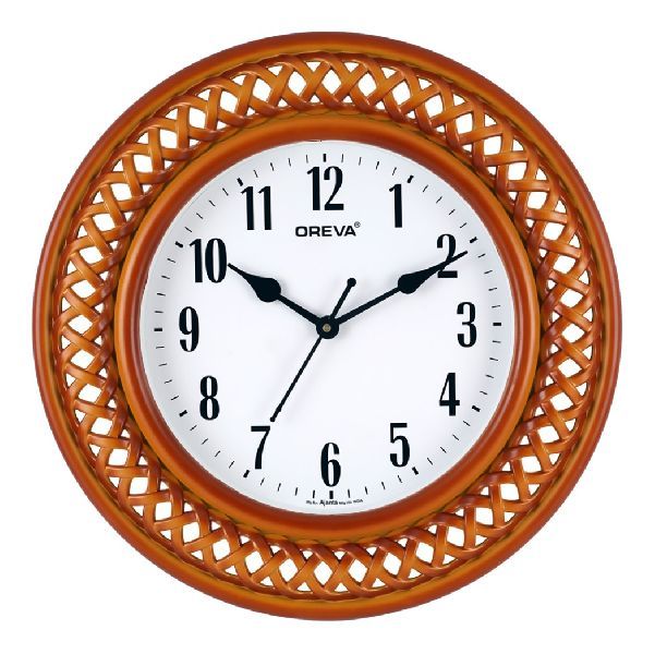 AQ 5977 SS Fancy Analog Clock