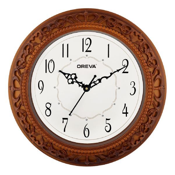 AQ 6107 SS Fancy Analog Clock