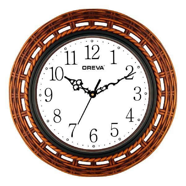 AQ 6297 SS Fancy Analog Clock