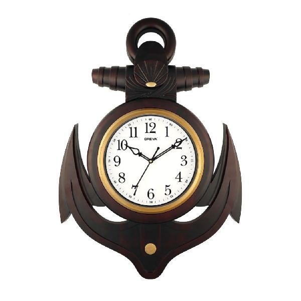 AQ 6357 SS Fancy Analog Clock