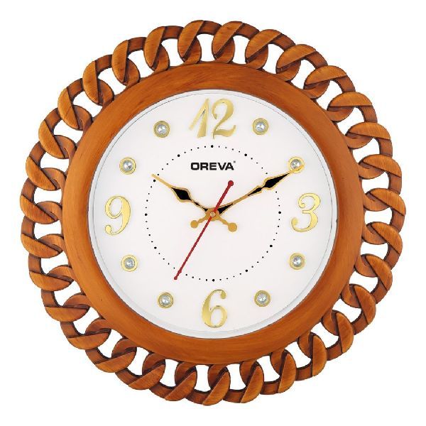 AQ 6427 SS Fancy Analog Clock