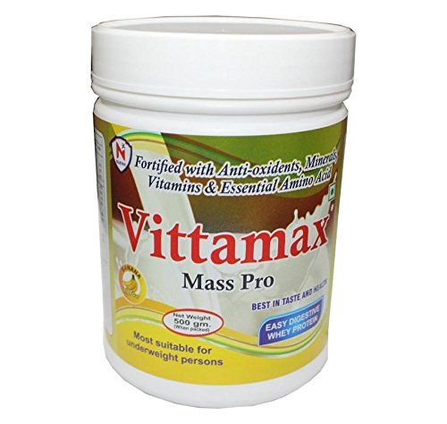 Banana Flavored  500gm Mass Pro Protein Powder