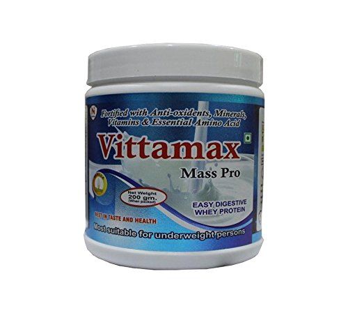 Vanilla Flavored 200gm Mass Pro Protein Powder