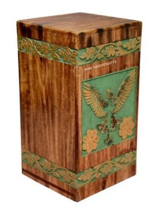 HHC128 Wooden Ash Urn