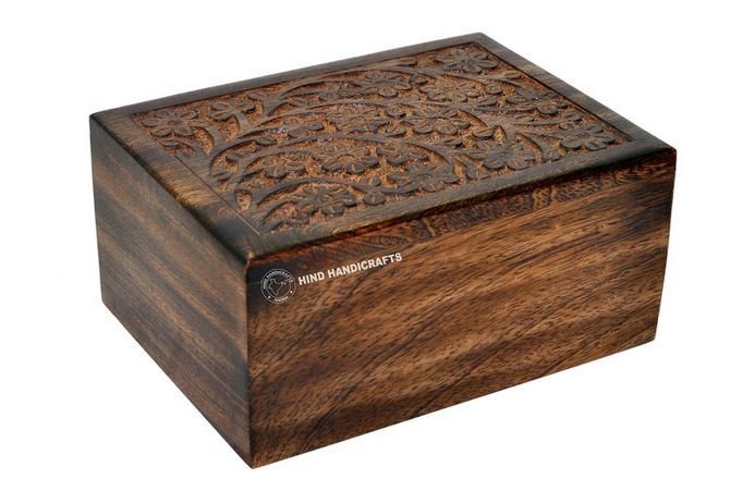 HHC129 Wooden Ash Urn