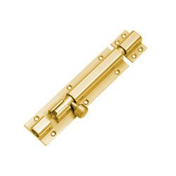 Brass Hex Tower Bolt
