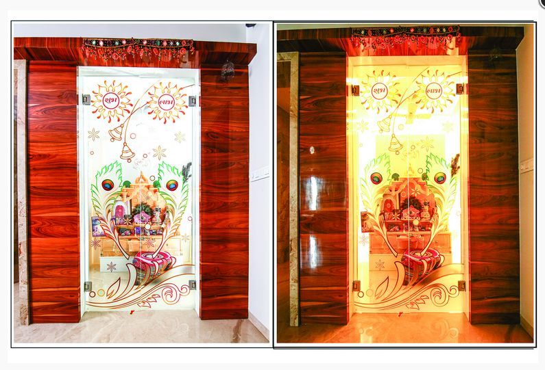 Glass Temple Door 06