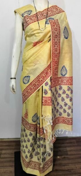 Printed Khadi Cotton Mekhela Saree 19