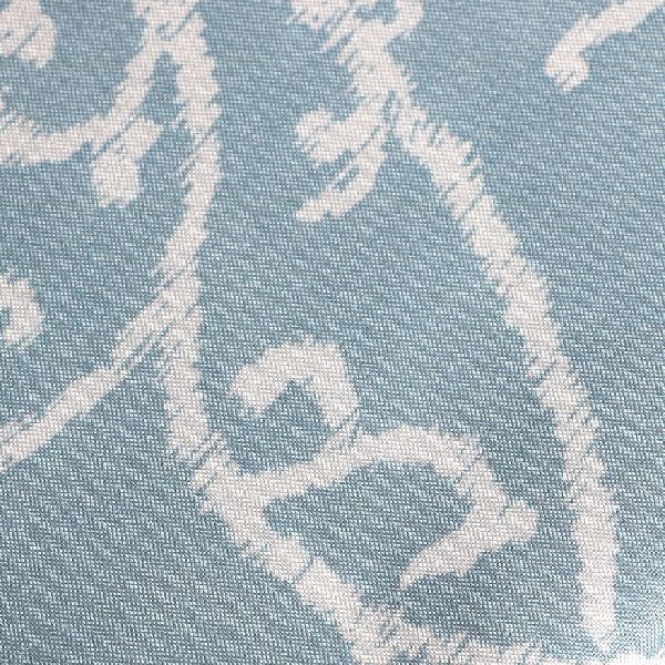 Cyan Floral Design Cotton Double Bed Sheet Set 02